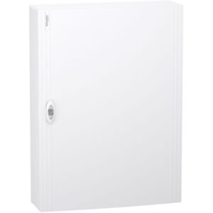 Schneider Residential - PrismaSeT XS - coffret en saillie - 4 rangées - 24M - porte pleine - blanc - LVSXL424