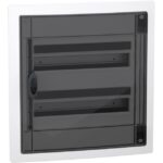 Schneider Residential - PrismaSeT XS - coffret encastré - 2 rangées - 18M - porte transparente - 850°C - LVSXH218