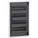 Schneider Residential - PrismaSeT XS - coffret encastré - 4 rangées - 18M - porte transparente - 850°C - LVSXH418