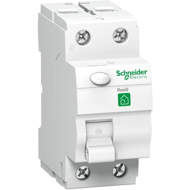 Schneider Residential - RESI9 ID interrupteur différentiel 2P 63A 300 mA A - R9R04263 Schneider Residential - RESI9 ID interrupteur différentiel 2P 63A 300 mA A - R9R04263