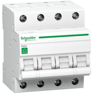 Schneider Residential - Resi9 XB disjoncteur miniature 4P 40A 3kA - R9F64440