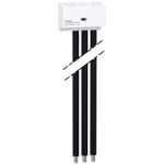 Schneider Residential - Resi9 XE - Répartiteur vertical connecteur-câble 3P - R9XEV3CB