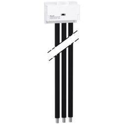 Répartiteur vertical connecteur-câble 3P, finition Blanc RAL 9003