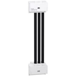 Schneider Residential - Resi9 XE - Répartiteur vertical connecteur par le haut et le bas 3P - R9XEV3CN