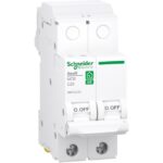 Schneider Residential - Resi9 XE - disjoncteur - 2P - 25A - Courbe C - 3000A - 230V - R9FEC225