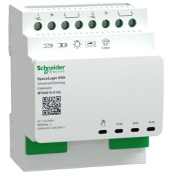 Extension variateur universel KNX 2 canaux, configuration visible