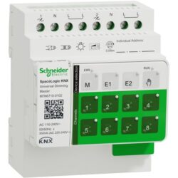 Détails visibles de Actionneur variateur universel KNX 2 canaux pour Actionneurs et commutateurs