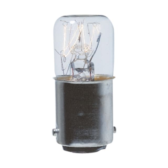 Lampe Sirena BA15d 5W 24V LR47-24 Lampe à baïonnette BA15d 5W 24V avec culot métallique et ampoule transparente