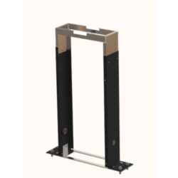 Détails visibles de Socle sur pied double pour borne EV EVD-FLOOR-PEDESTAL pour Accessoires pour bornes de recharge