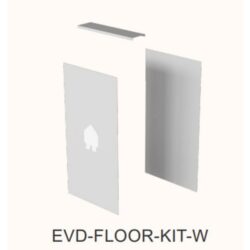 Détails visibles de Kit plaque de base borne de recharge blanc EVD-FLOOR-KIT-W pour Accessoires pour bornes de recharge