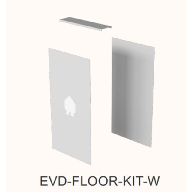 Smappee - EV Dual Base plate kit White - EVD-FLOOR-KIT-W Smappee - EV Dual Base plate kit White - EVD-FLOOR-KIT-W