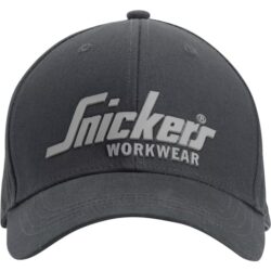 Casquette avec logo gris acier taille unique, configuration visible
