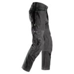 Snickers Workwear - FlexiWork Pantalon+ de travail avec poches holster, noir, taille 48 - 69020404048 – Image 6