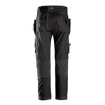 Snickers Workwear - FlexiWork Pantalon+ de travail avec poches holster, noir, taille 54 - 69020404054 – Image 15