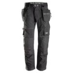 Snickers Workwear - FlexiWork Pantalon+ de travail avec poches holster, noir, taille 54 - 69020404054 – Image 8