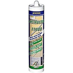 Soudal - Silicones - Ayrton Construction 11 600 T - Transparent cartouche 300ml - 120671