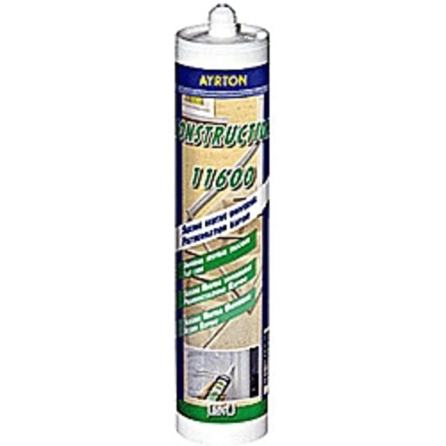 Soudal - Silicones - Ayrton Construction 11 600 T - Transparent cartouche 300ml - 120671 Soudal - Silicones - Ayrton Construction 11 600 T - Transparent cartouche 300ml - 120671