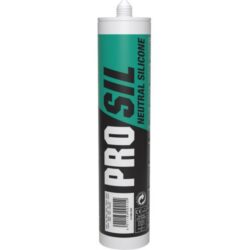 Soudal - Silicones - Pro Sil - Blanc cartouche 280ml - 120311