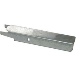 Détails visibles de Console murale acier galvanisé 120 mm H 60 mm 80602 pour Console murale