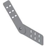 Stago - Raccord de descente/montée réglable H=60mm Tôle d'acier galvanisée Sendzimir - 76120009