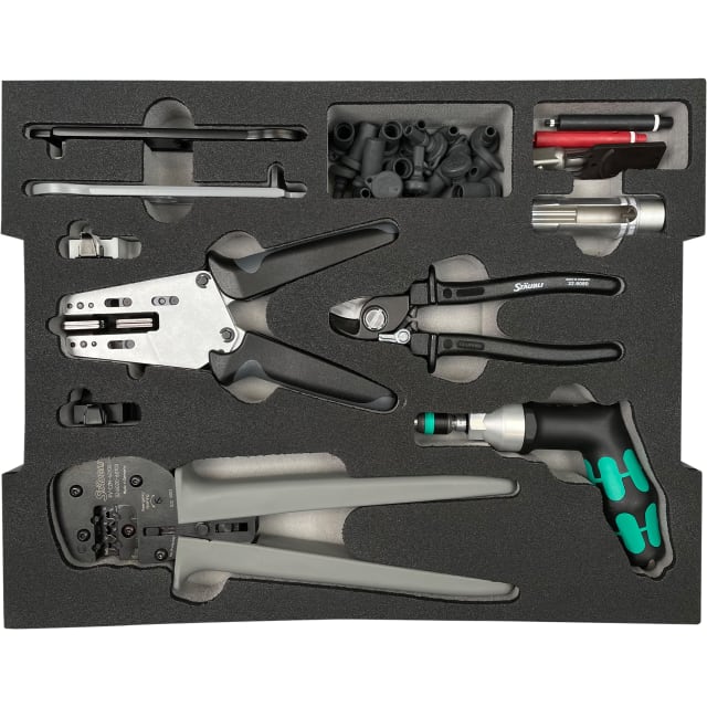 Staubli - PV-Installer Tool Case SET for MC4 and MC4-Evo 2 - 32.6126 Staubli - PV-Installer Tool Case SET for MC4 and MC4-Evo 2 - 32.6126