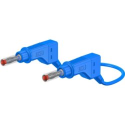 Staubli - XZG410 - 4 mm connecting lead 150 cm blue - 66.9405-15023