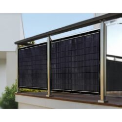 Détails visibles de Kit solaire balcon avec micro-onduleur 400W pour Kits panneaux solaires