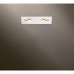 TAL - HOOK 2 QR-C51 Trimless Downlight encastré Textured Blanc + Chrome - 300321