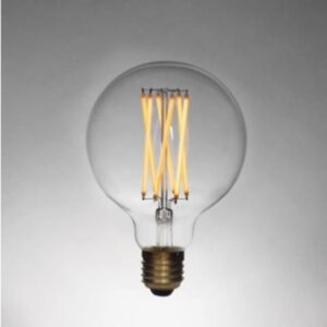 TALA - Elva lampe LED 6W E27 G95 globe 2200K 480lm clair/not-tinted CRI95 230V dimmable - TAELVA-6W-2200K-E27-NT