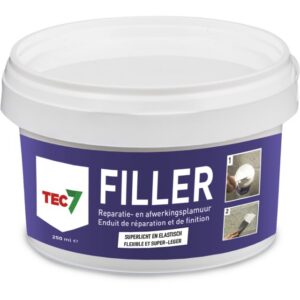 TEC 7 - Enduit de réparation et de finition FILLER - pot 250ml - 601025000