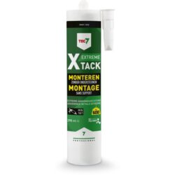 TEC 7 - Joint de montage X-TACK - noir - cartouche 290ml - 534515000