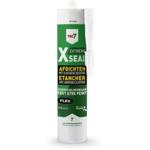 TEC 7 - Joint d'étanchéité flexible X-SEAL - blanc - cartouche 310ml - 528009000