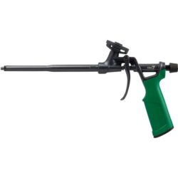 Pistolet pour mousse polyuréthane antiadhésif, en métal/matière synthétique