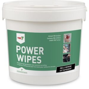 TEC 7 - Tissus nettoyantes POWERWIPES - seau avec 150 pcs. - 467035000