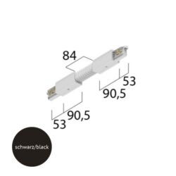 TECHNOLUX - Accouplement Flexible avec possibilité alimentation Noir - 15-575112112