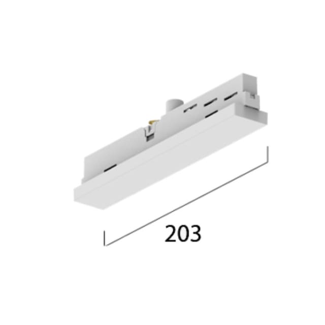 TECHNOLUX - Alimentation intermédiaire pour jeu de barres triphasé Blanc - 15-575152031 TECHNOLUX - Alimentation intermédiaire pour jeu de barres triphasé Blanc - 15-575152031