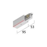TECHNOLUX - Alimentation terre à gauche Blanc - 15-575112021