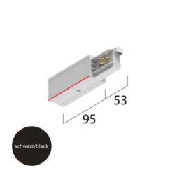 TECHNOLUX - Alimentation terre à gauche Noir - 15-575112022