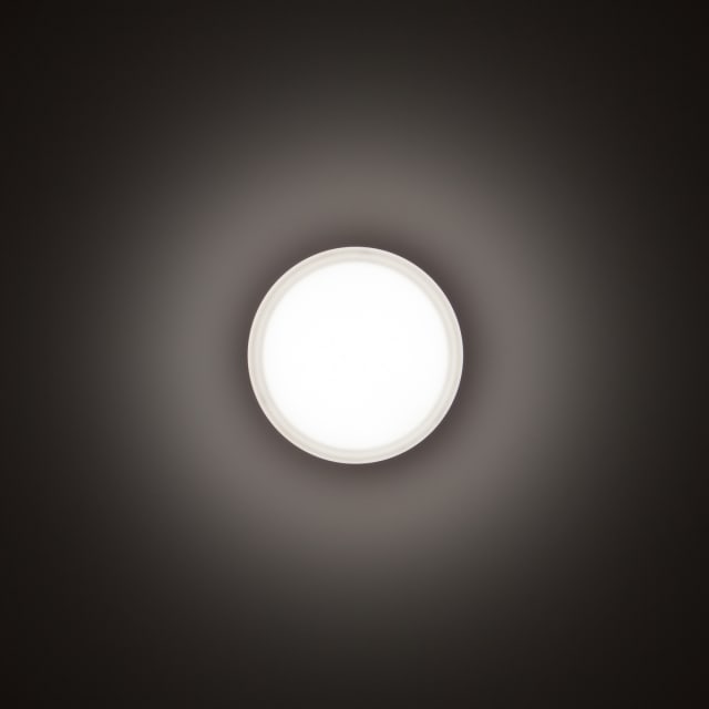 TECHNOLUX Plafonnier rond extérieur E27 Plafonnier rond anthracite à diffusion lumineuse circulaire pour extérieur