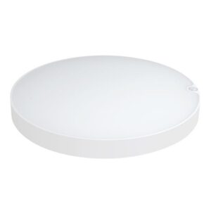 TECHNOLUX - Disc LED 32cm 10-14-18-22W 3000K+PIR+EM blanc - DISC22PS3W-PIREM