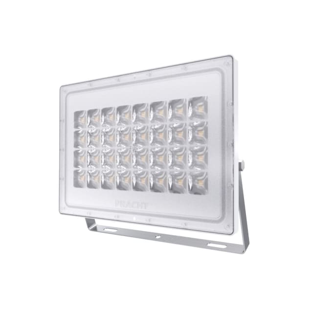 TECHNOLUX Projecteur LED extérieur Projecteur LED extérieur blanc 50W 6500lm 4000K avec support inclinable