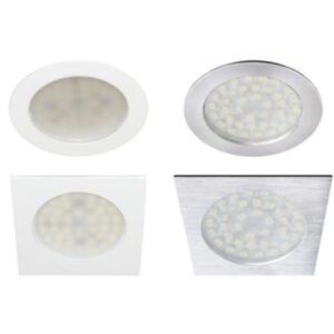 TECHNOLUX - KACI R-B 3W 350Lm 3000K 100° IP44 Aluminium brossé - KC211R25