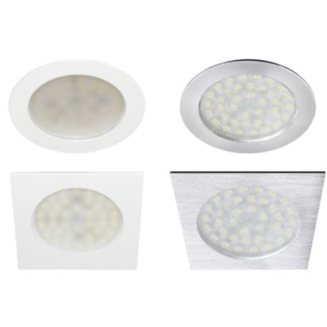 TECHNOLUX - KACI R-B 3W 350Lm 3000K 100° IP44 Aluminium brossé - KC211R25 TECHNOLUX - KACI R-B 3W 350Lm 3000K 100° IP44 Aluminium brossé - KC211R25