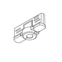 TECHNOLUX - LA50 adapteur compact universel noir polycarbonate - LA-50SW