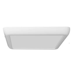 Downlight LED carré encastré blanc réglable 9 à 18W CCT 3000K 4000K