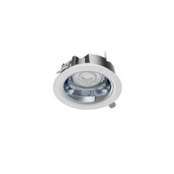 Downlight LED encastrable rond blanc 8W CCT réglable IP54 diamètre 125 mm