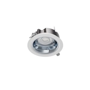 Downlight LED encastrable rond blanc 8W CCT réglable IP54 diamètre 125 mm