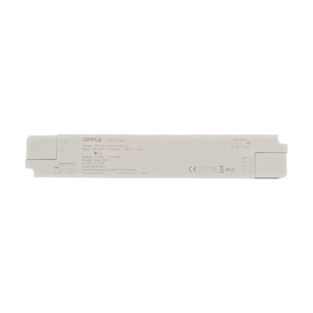 Driver LED TECHNOLUX 24V 120W Driver LED 24V 120W alimentation IP20 boîtier blanc allongé pour éclairage