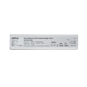 Driver LED DALI 24V 75W étanche IP67 boîtier aluminium rectangulaire