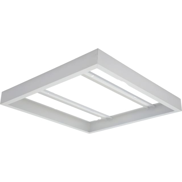 TECHNOLUX Cadre saillie carré panneau LED Cadre saillie carré blanc pour panneau LED 595 mm